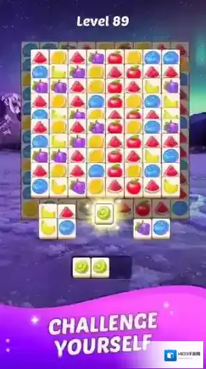 匹配瓷砖风景游戏