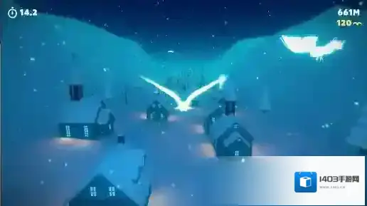 雪夜飞行能量球