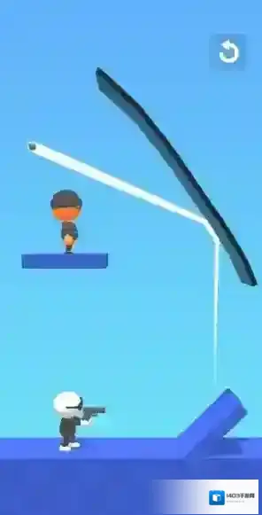 涂鸦反弹子弹射击