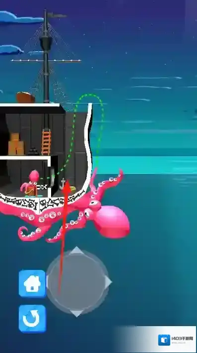 八爪鱼海怪触须