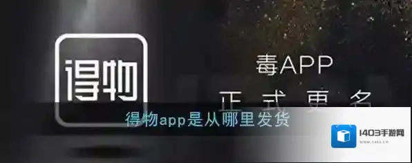 《得物》发货渠道说明