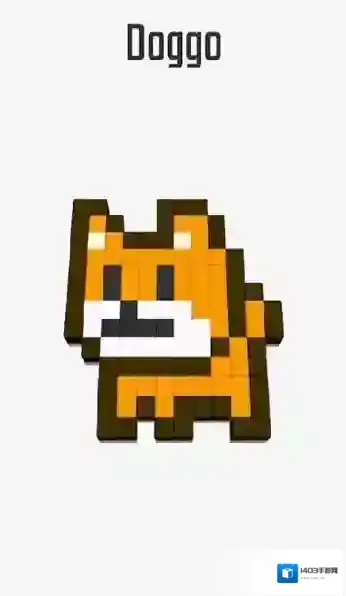 杂乱的像素方块创作