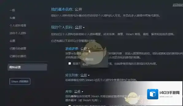 Steam状态
