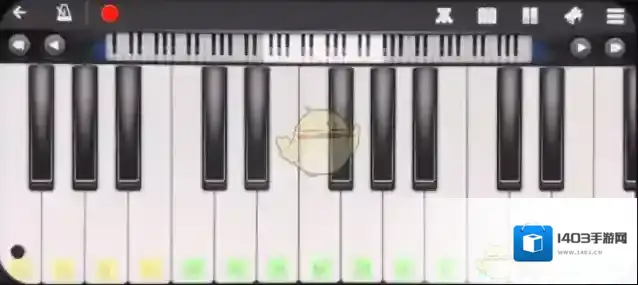 完美钢琴显示